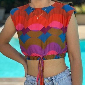 Olivaceous Cropped Tank